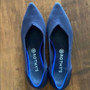 Rothy Pointed toe slip one